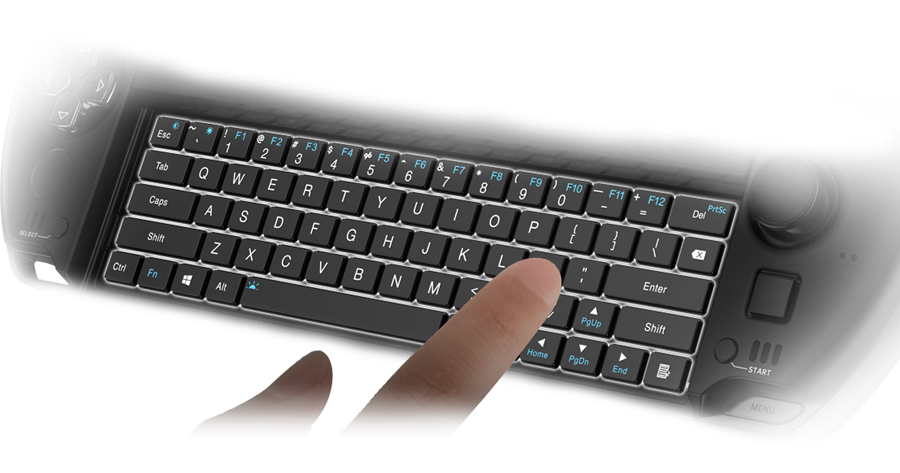 gpd win 4 2025 keyboard backlit