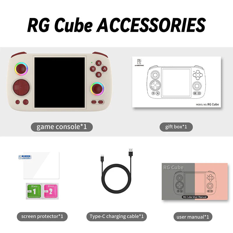 ANBERNIC RG Cube retro pocket handheld gaming device game