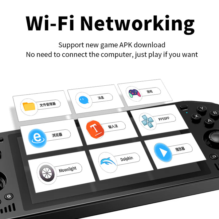 PowKiddy X28 retro handheld game gaming emulator device