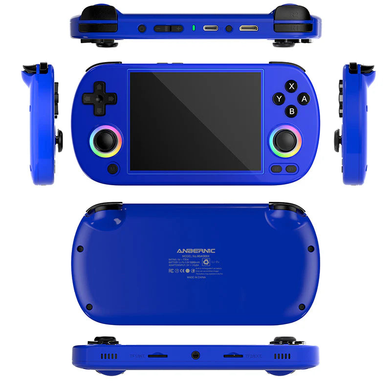 RG40XX H retro pocket handheld gaming game console emulator buy online sale blue