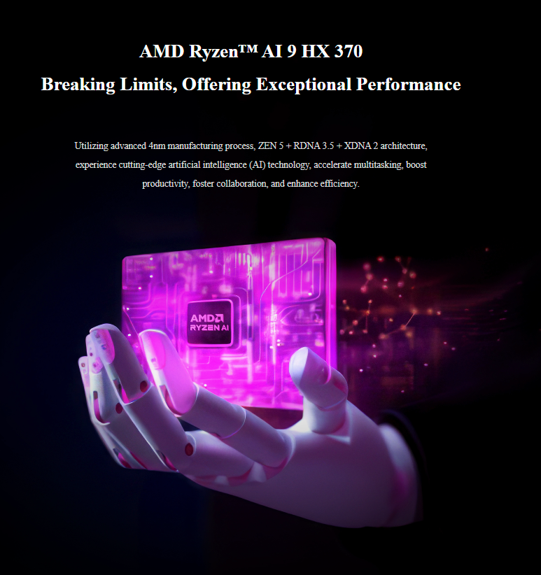 gpd win 4 2025 AMD ryzen ai 9 hx 370