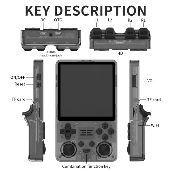 powkiddy rgb20sx handheld pocket gaming game device