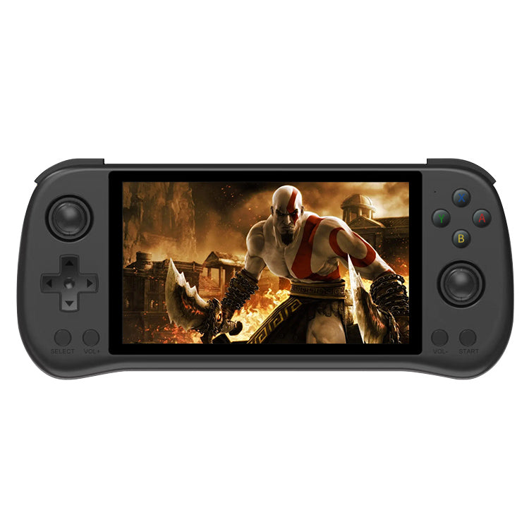 PowKiddy X55 retro handheld game gaming emulator device black